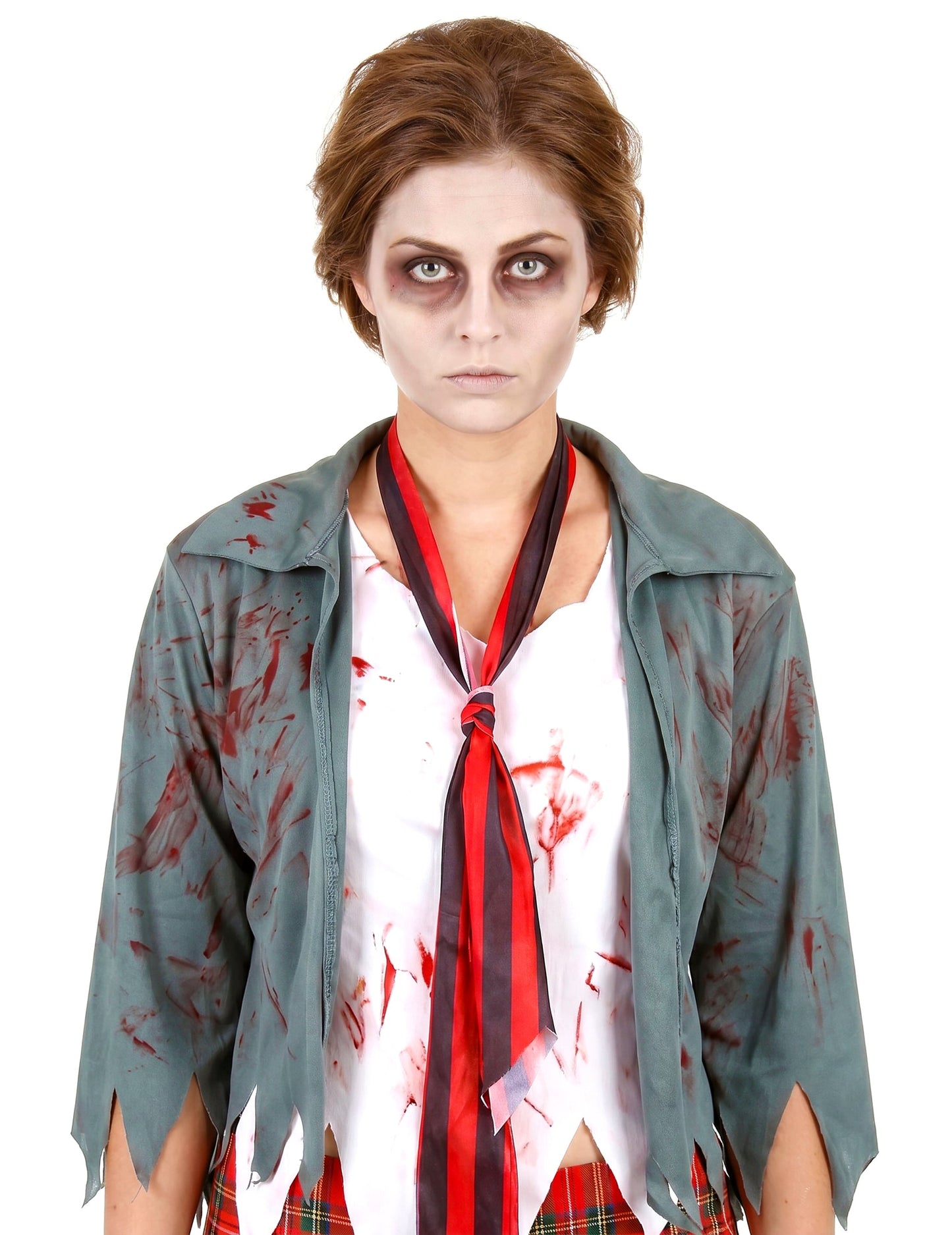 Bebloed Zombie schoolmeisje kostuum voor vrouwen