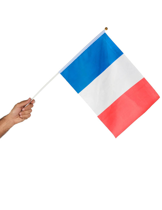 Drapeau de supporter France 30 x 50 cm