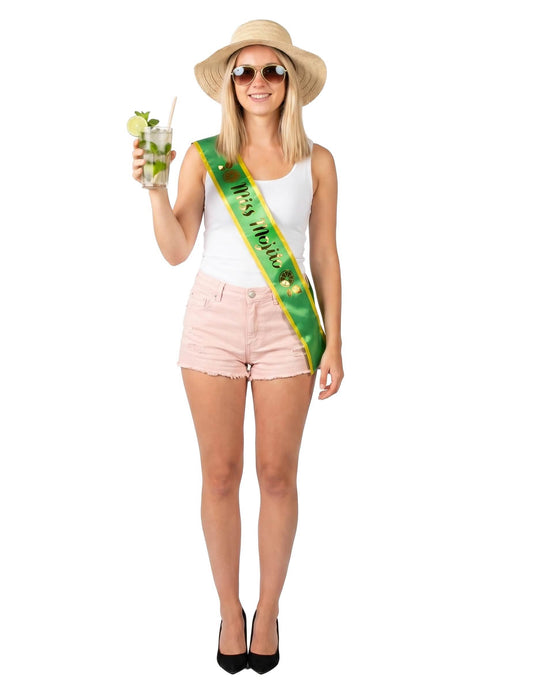 Echarpe Miss Mojito verte vrouw