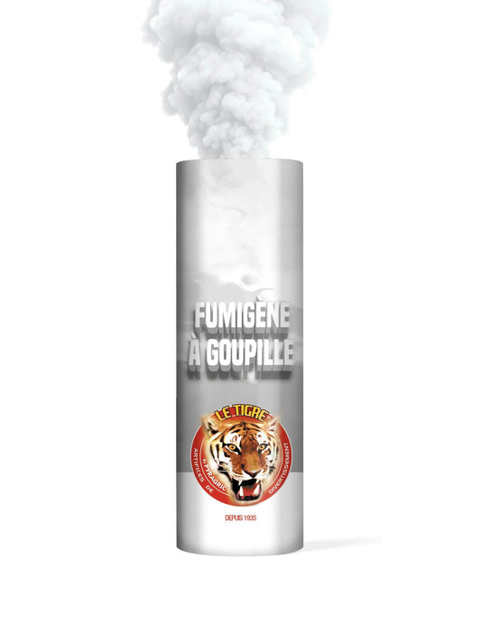 Effet de fumée blanche du fumigène à goupille pour fête blanc