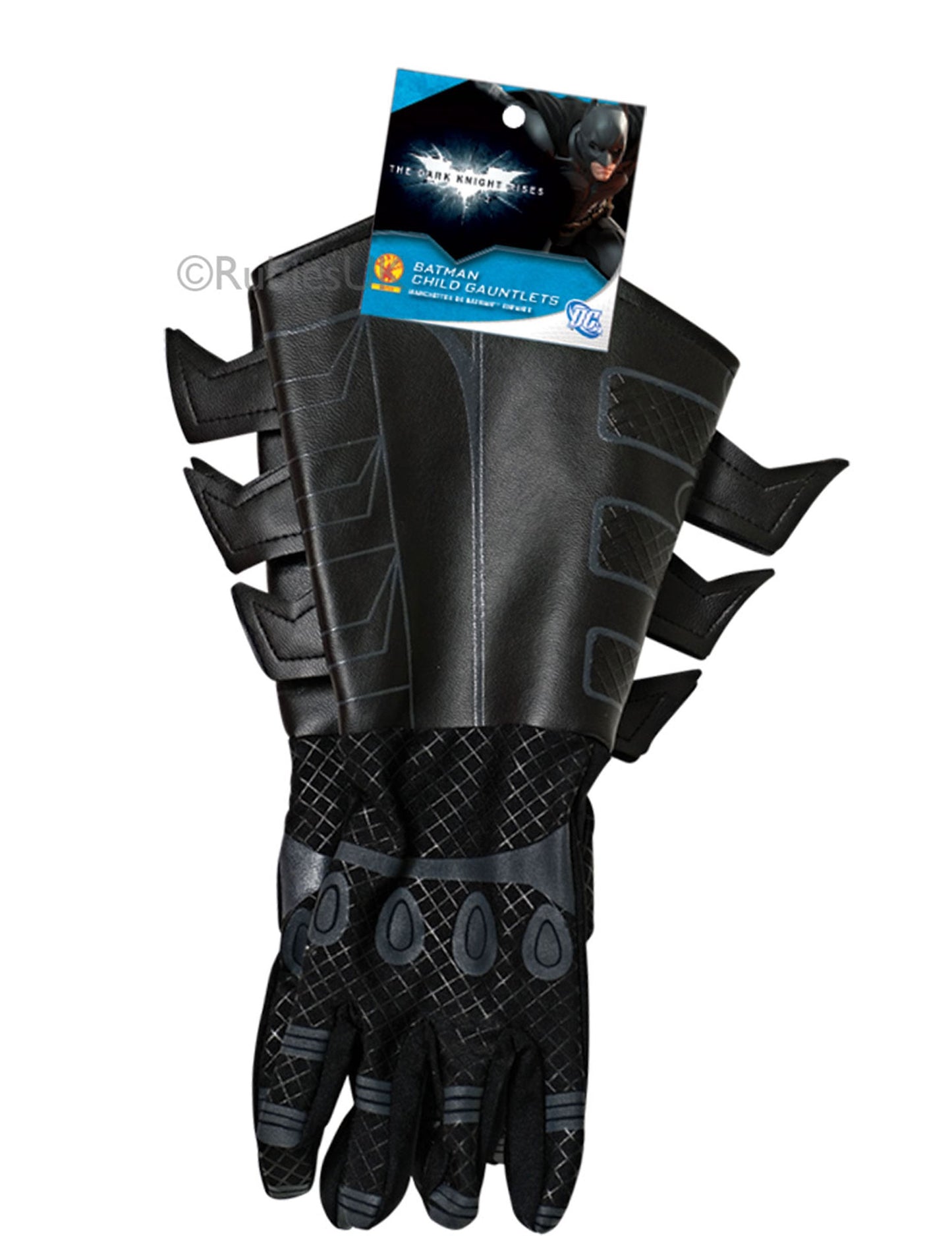 Gants Batman The Dark Knight pour enfant noir avec pointes