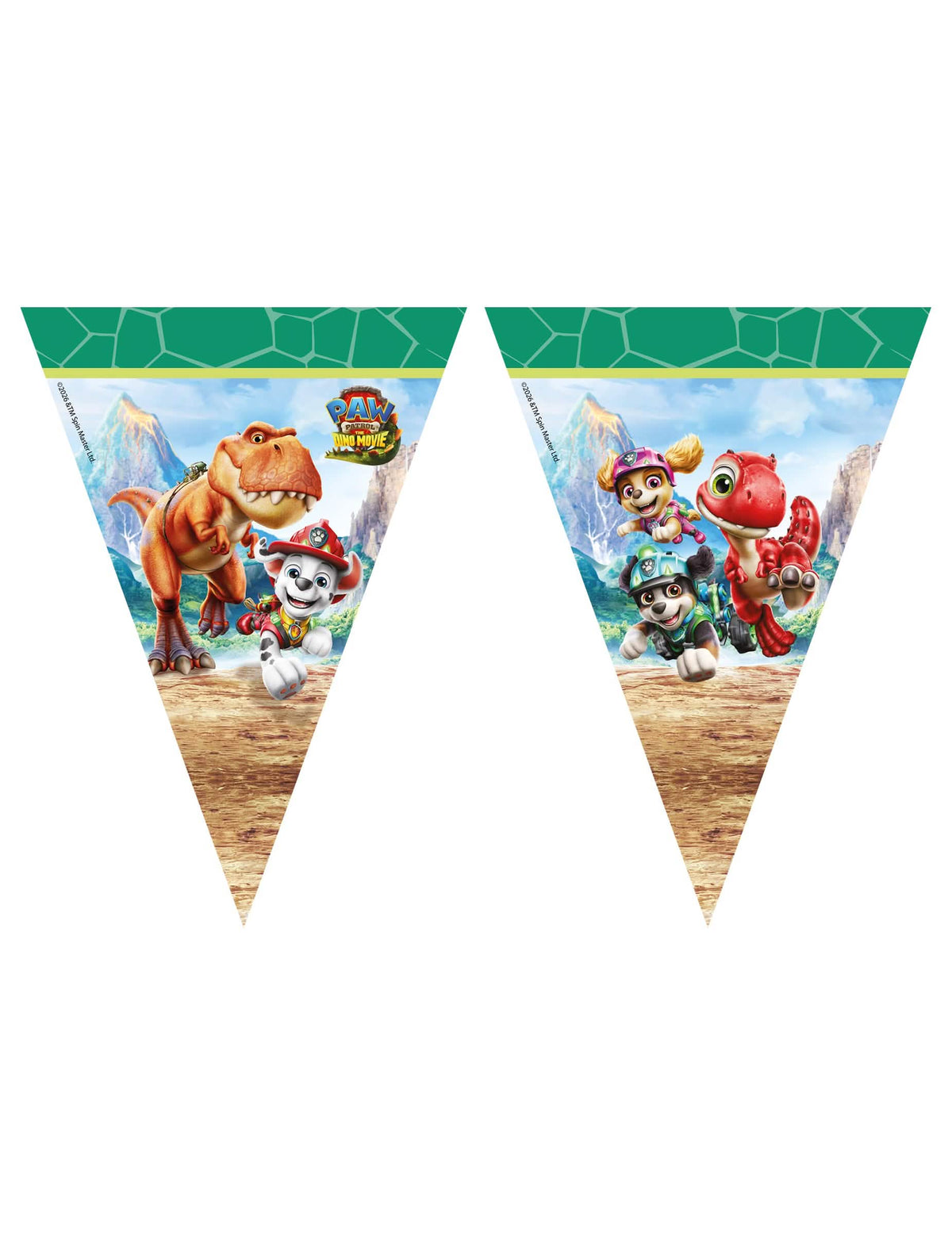 Vlaggenlijn Paw Patrol™ Dino movie 230 cm