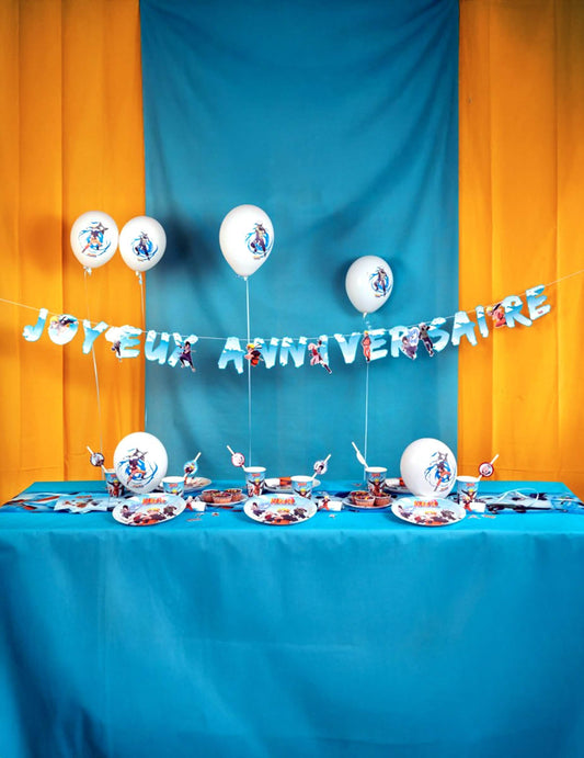 Guirlande papier Joyeux Anniversaire Naruto Shippuden™ 250 x 16cm
