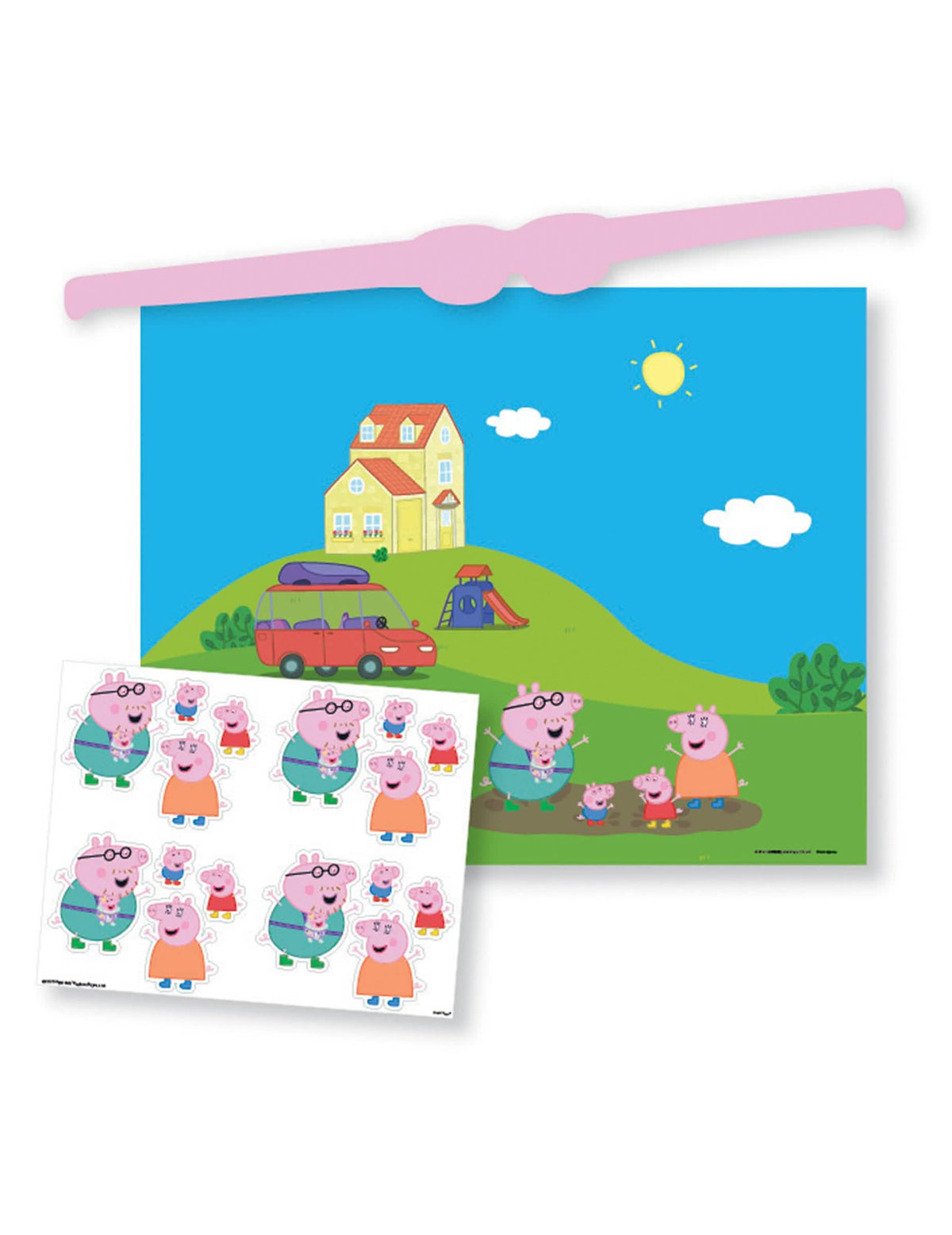 Jeu d'anniversaire Peppa Pig™ pour 10 joueurs