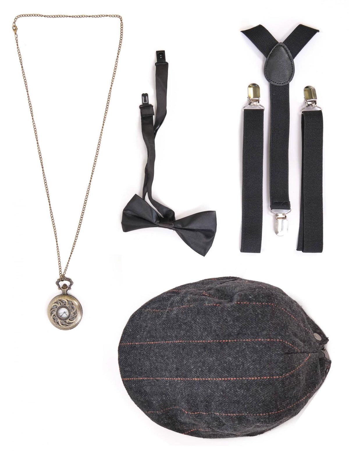 Vue d'ensemble des accessoires du Kit accessoires années 20