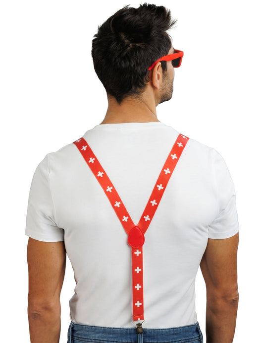 Kit accessoires supporter Suisse adulte