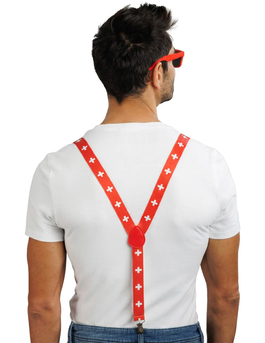 Kit accessoires supporter Suisse adulte