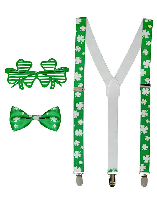 Détail des accessoires du Kit accessoires trèfles Saint Patrick