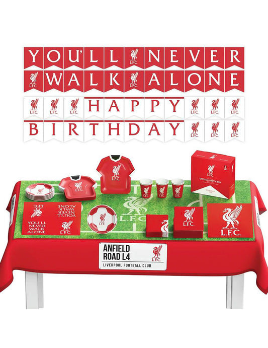 Liverpool Football Club verjaardagsset 44-delig