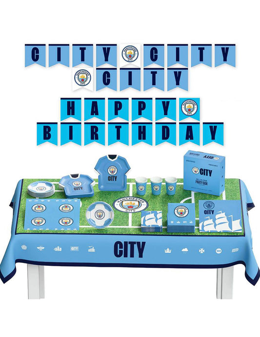 Manchester City Football Club verjaardagset 44-delig
