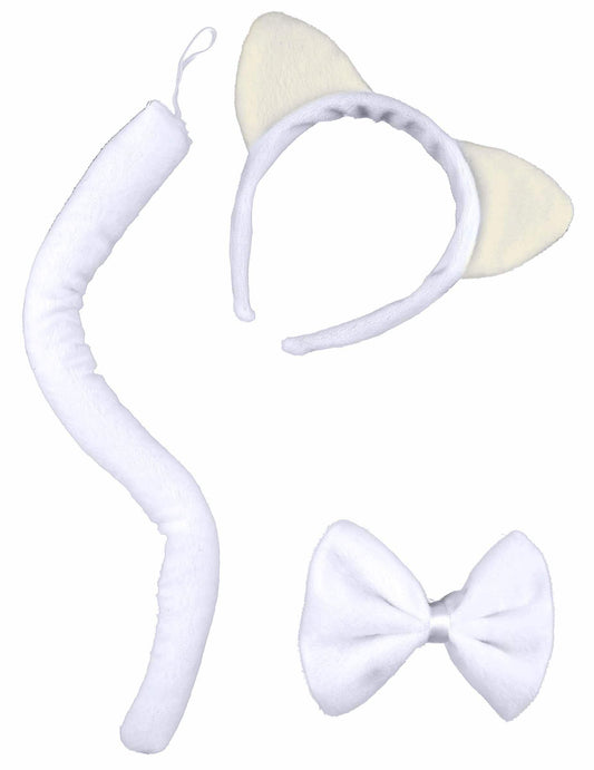 Witte kat set voor volwassenen