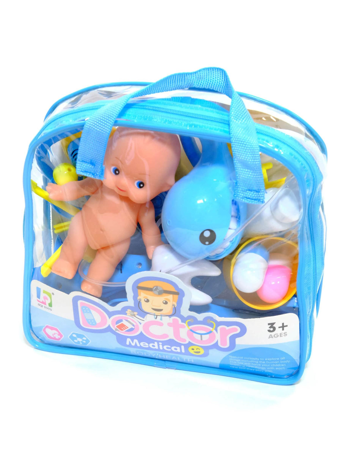 Draagtas blauw van de accessoires-artsenset