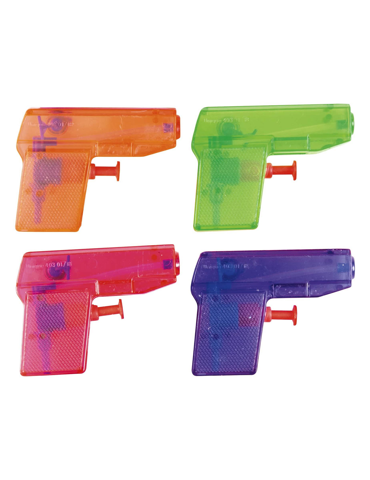 Lot de 8 Pistolets à Eau Miniatures
