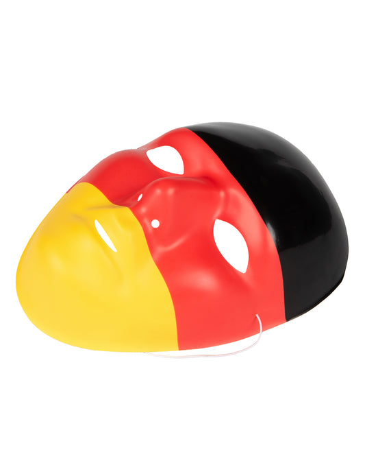 Vue de trois-quarts du masque Allemagne