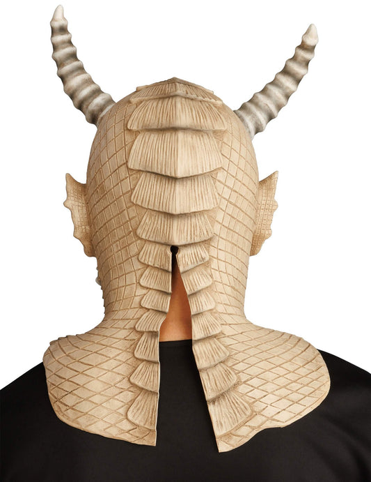 Masque latex démon des sables luxe adulte