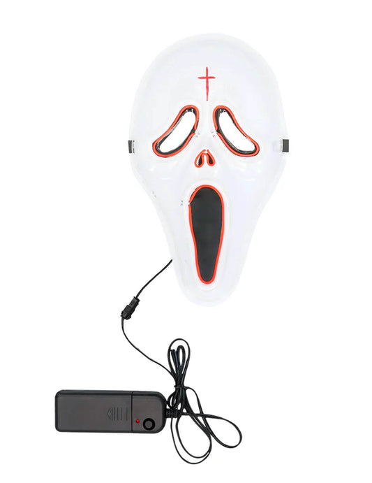 Masque LED fantôme tueur adulte