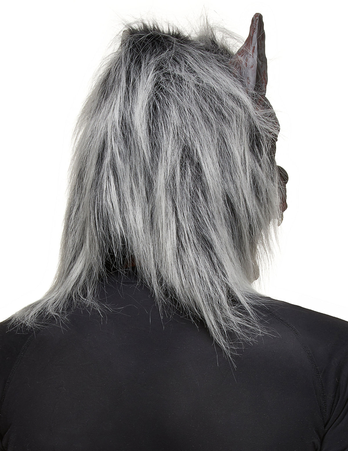 Vue de dos du masque de loup-garou