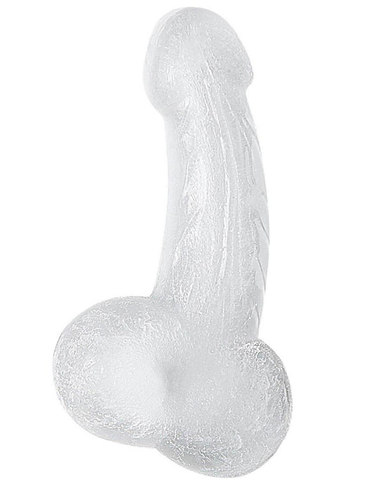 Vue de profil du glaçon du moule à glaçons zizi