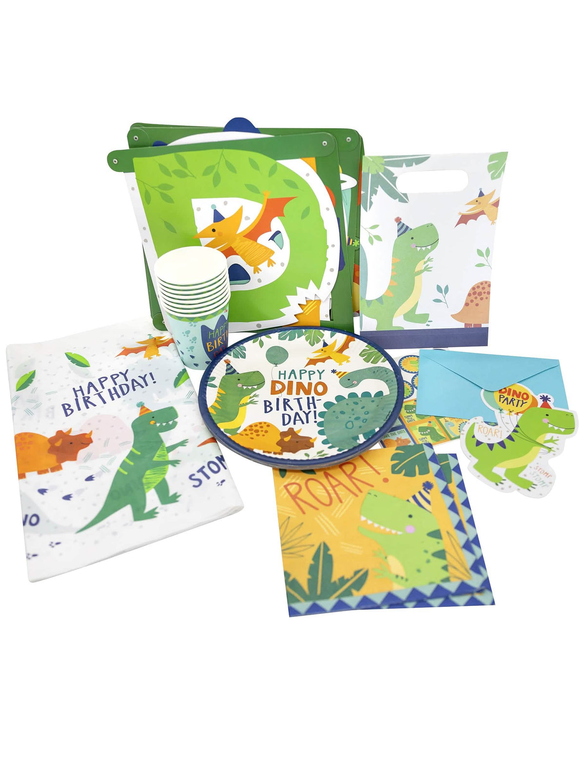 Dino pakket 51 stuks voor verjaardag