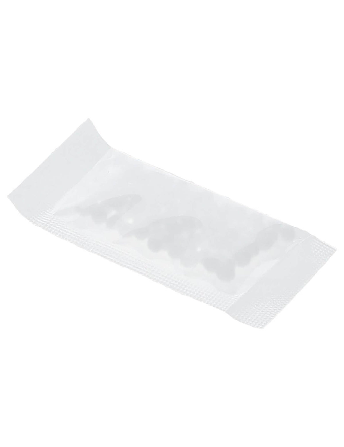 Détail du sachet de perles fixation thermique pour dentier