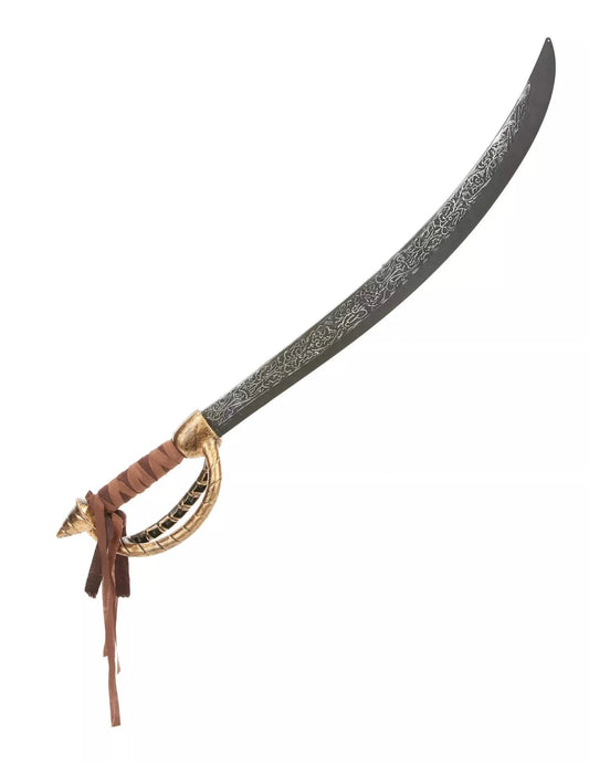 Sabre tenu en main du sabre pirate pour adulte et enfant