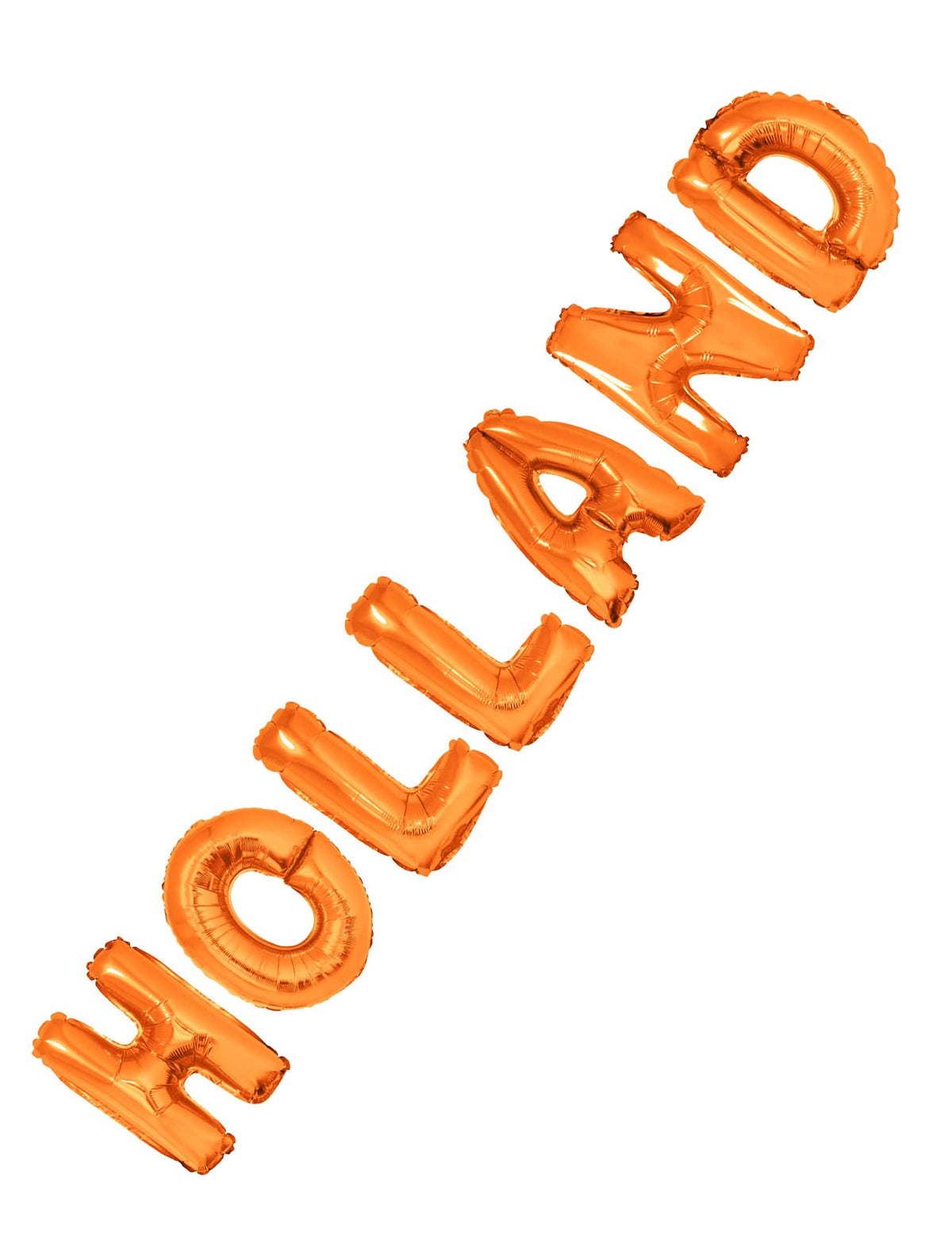 Set de ballons Hollande pour fête orange