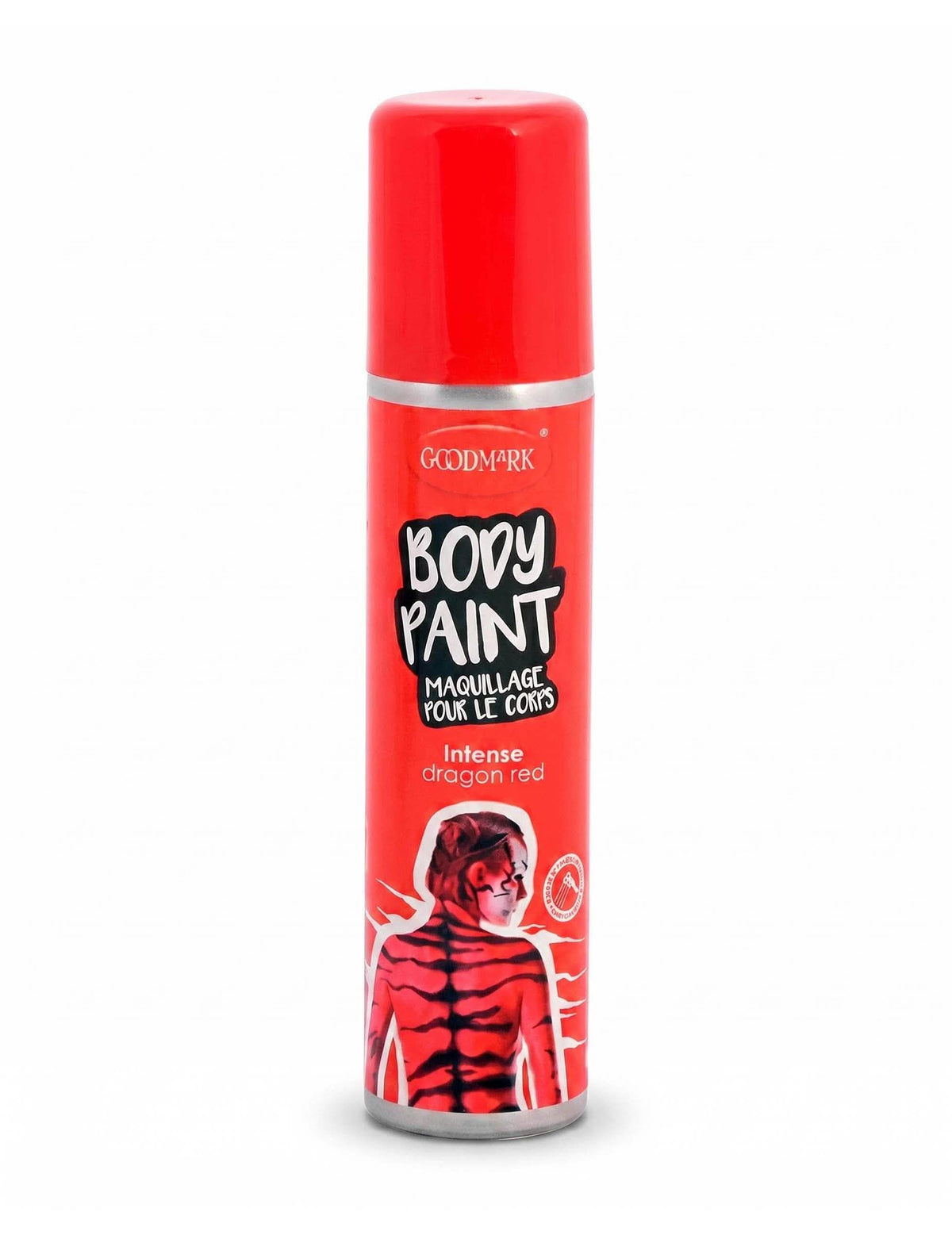 Spray corps et cheveux rouge