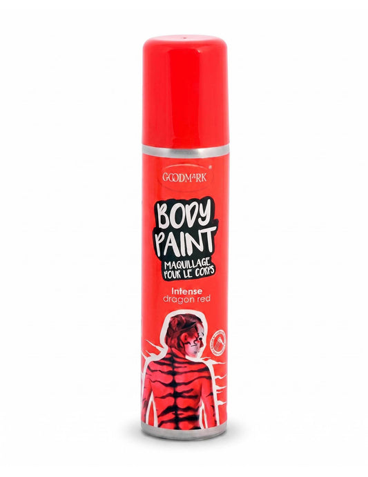 Spray corps et cheveux rouge
