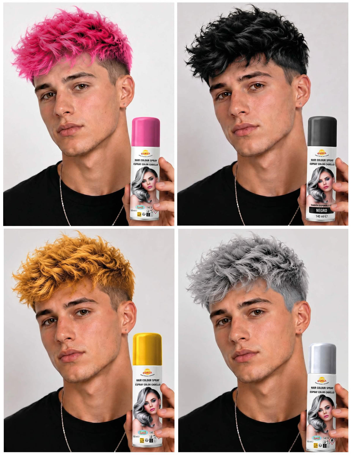 Spray pour cheveux couleurs 125 ml