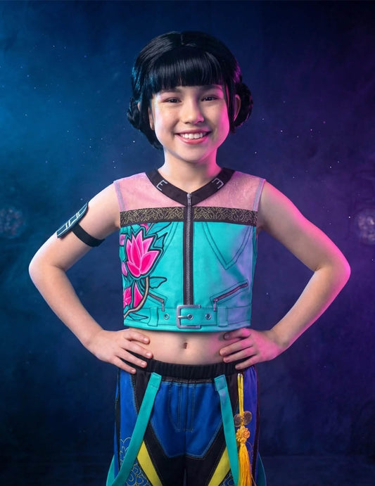 Kit Déguisement et Perruque Zoey Kpop Demon Hunter™ pour fille