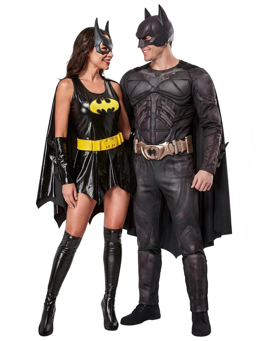 Klassiek Batman™ en Batgirl™ koppelkostuum