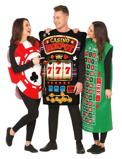 Casino- en Las Vegas-verkleedkostuums voor koppels
