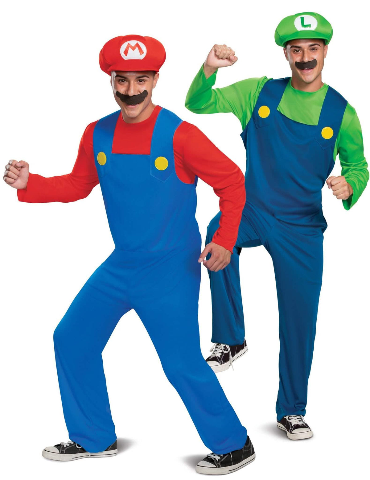 Vermomming Mario en Luigi het klassieke paar