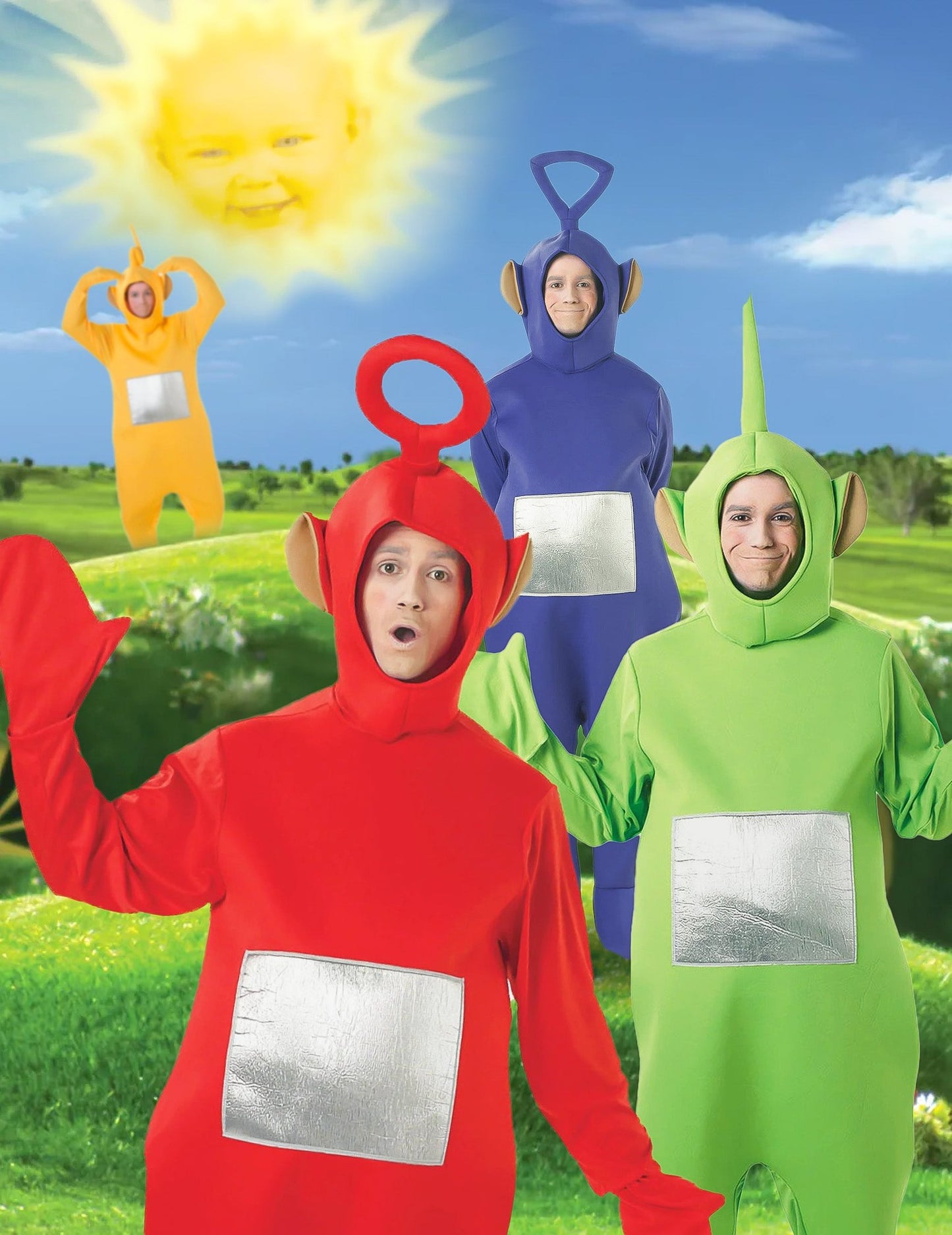 Teletubbies groepsvermomming