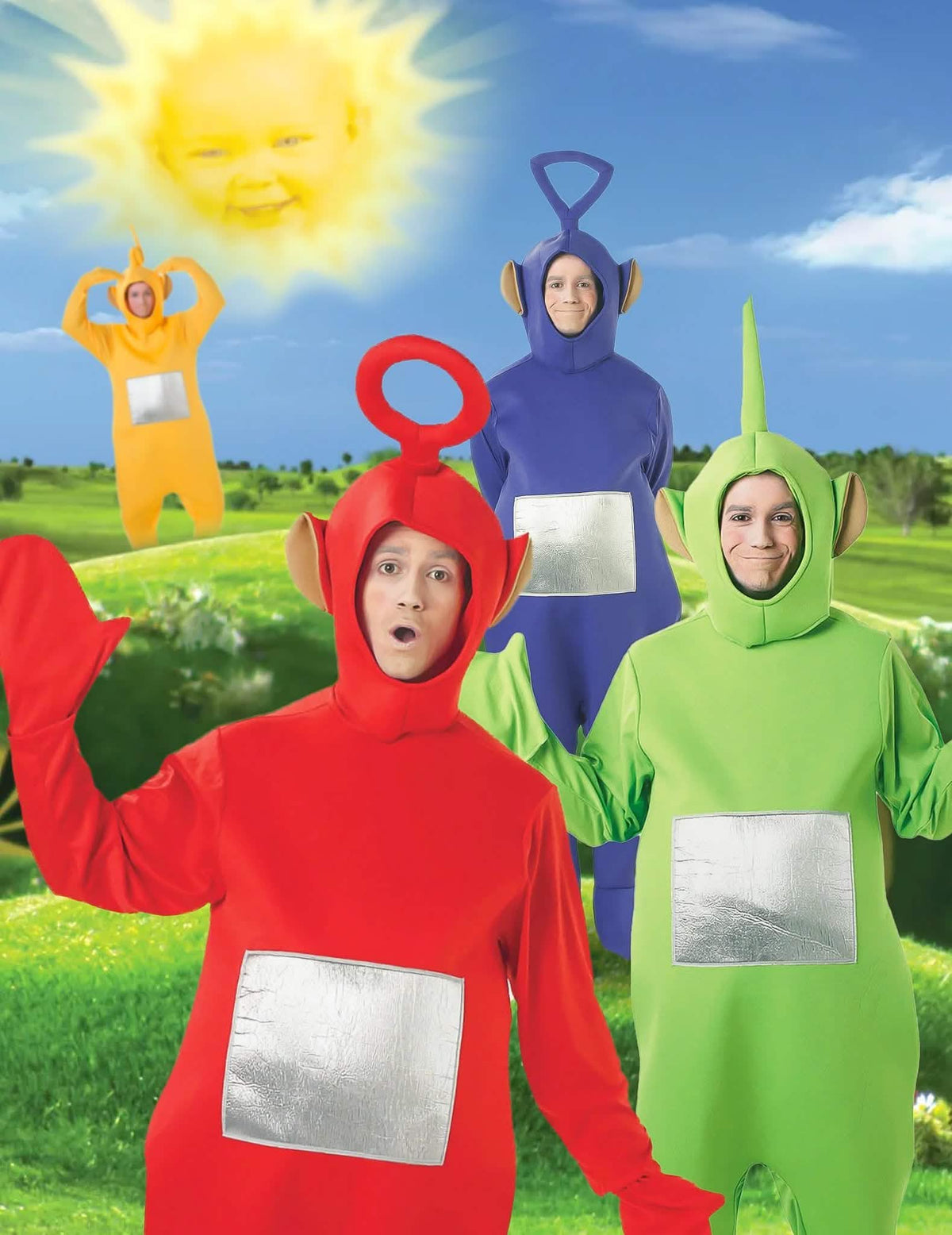 Teletubbies groepsvermomming