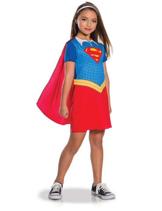 Déguisement de couple Superman™ et Supergirl™ enfant
