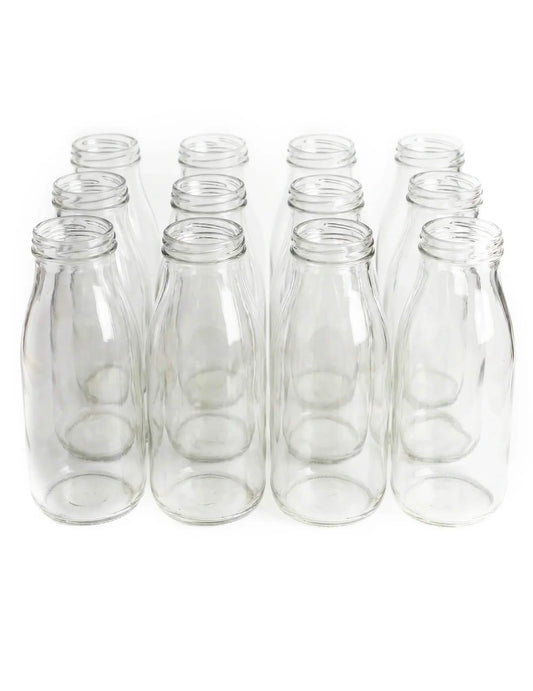 12 bouteilles en verre Candy bar