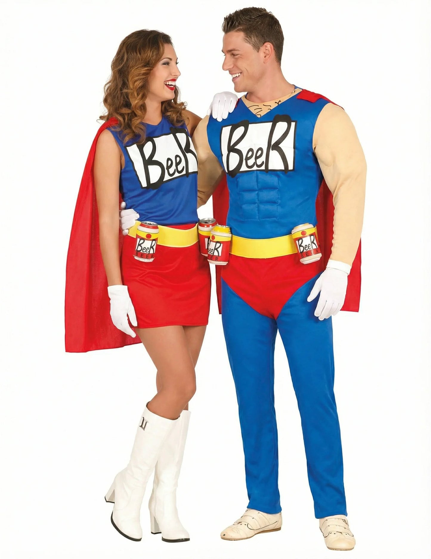 Beerman en Beerwoman koppelkostuum voor volwassenen