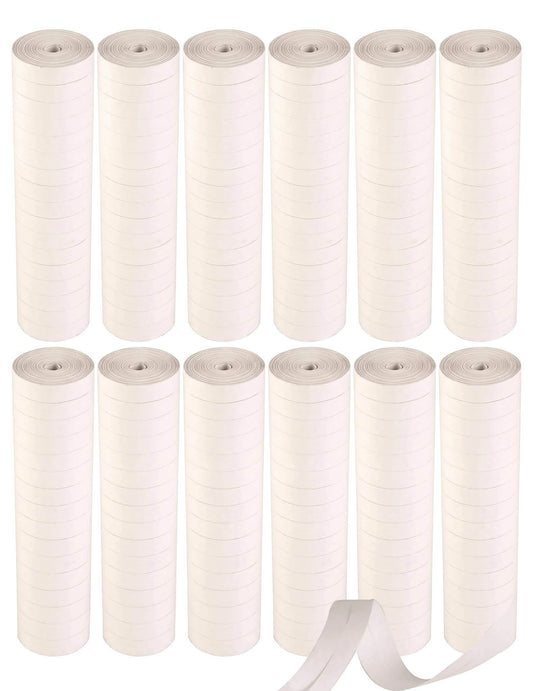 Pack - 352767 - 12 Rouleaux de serpentins blanc
