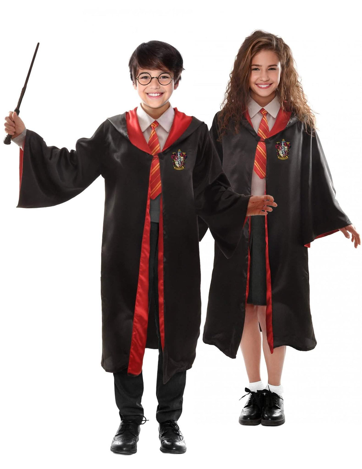 Harry Potter™ en Hermelien™ duokostuum met kinderaccessoires