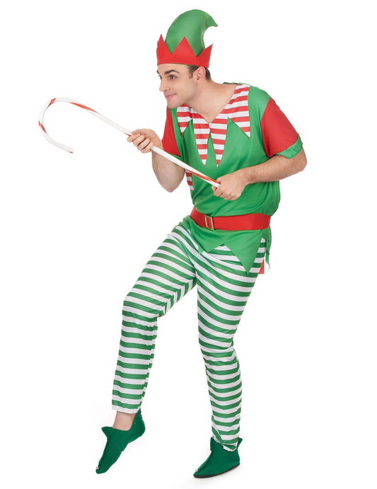 Kerstkabouter kostuum voor koppel