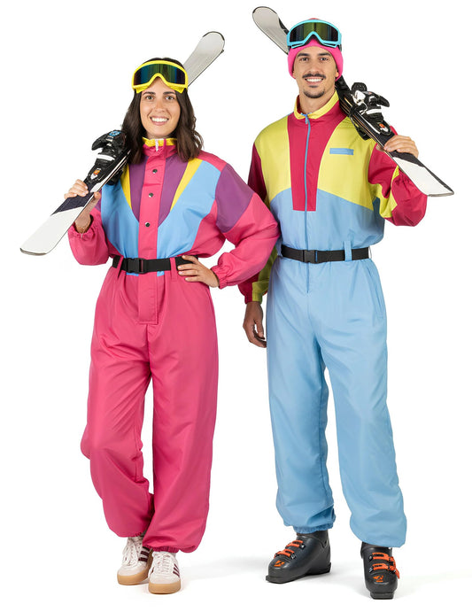 Vintage skipak verkleedpak voor koppels volwassenen