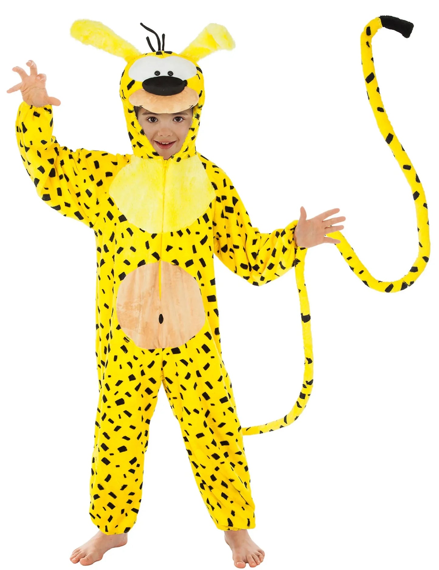 Marsupilami™ en Avonturier koppelkostuum voor kinderen
