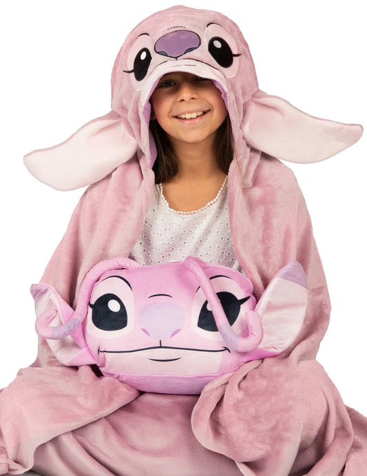Kit plaid polaire et coussin Angel™