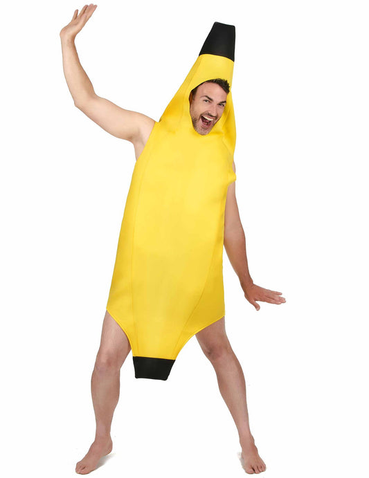 Apen-en bananenkostuum voor een koppel (voor volwassenen)