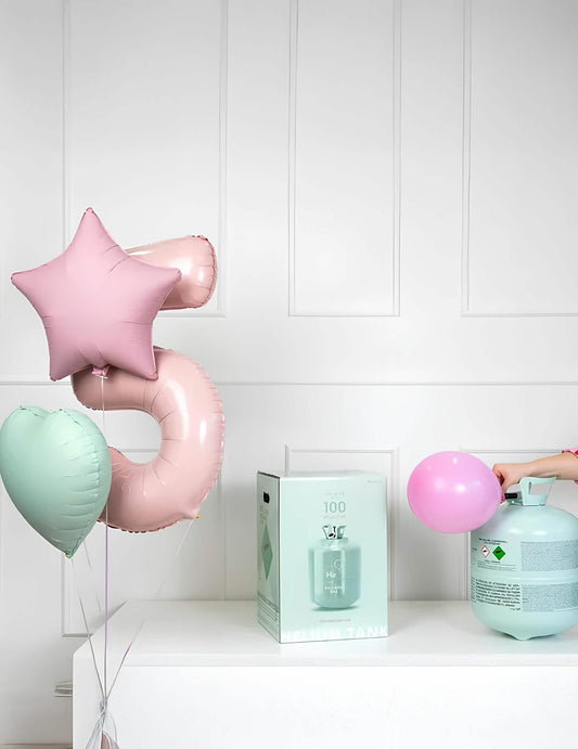 Très grande bouteille d'hélium jusqu'à 90 ballons