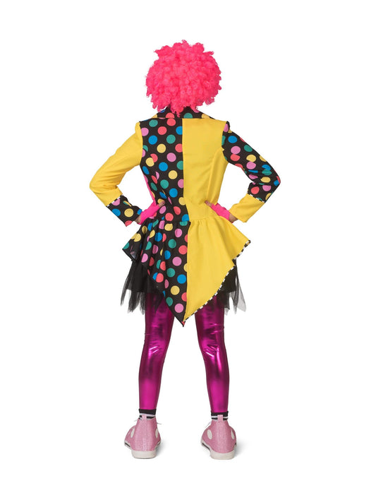 Veste clown multicolore femme