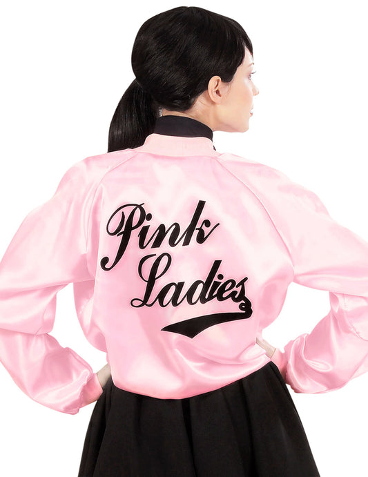 Vue de dos de la veste rock'n roll pour femme
