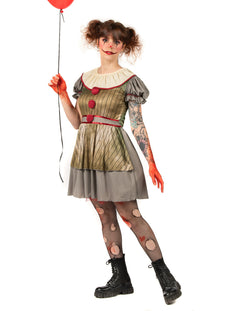 Kostuums en Maskers killer clown en Accessoires