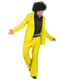 Gele verkleedkleding en accessoires